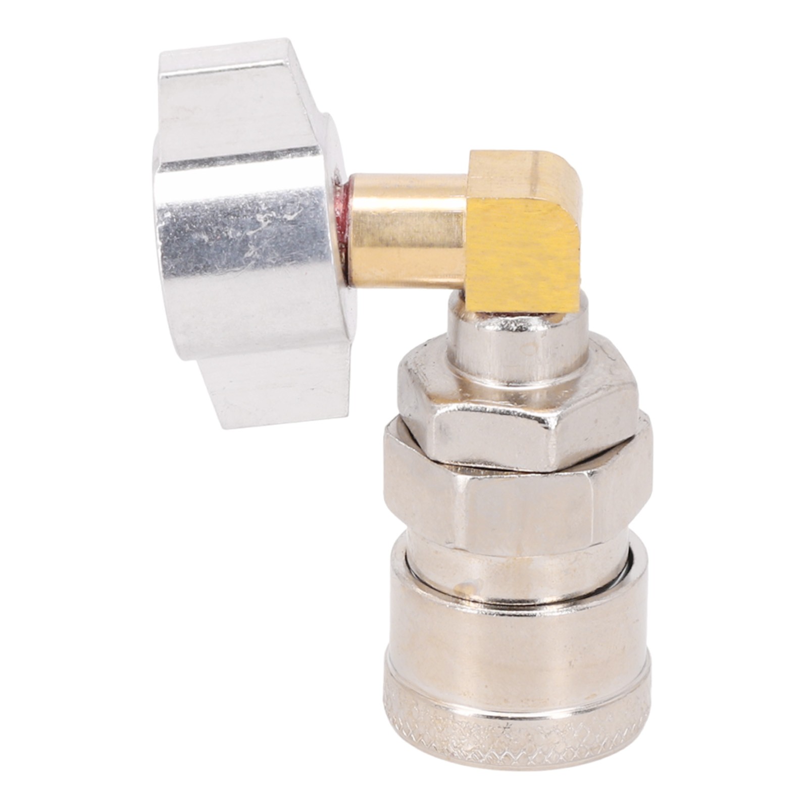 Produktbild von 2er-Set Pneumatische Anschlüsse Für LKW-Staubgebläse – Gerade & Eckig Integriert, Metall, Für Effektive Staubkontrolle