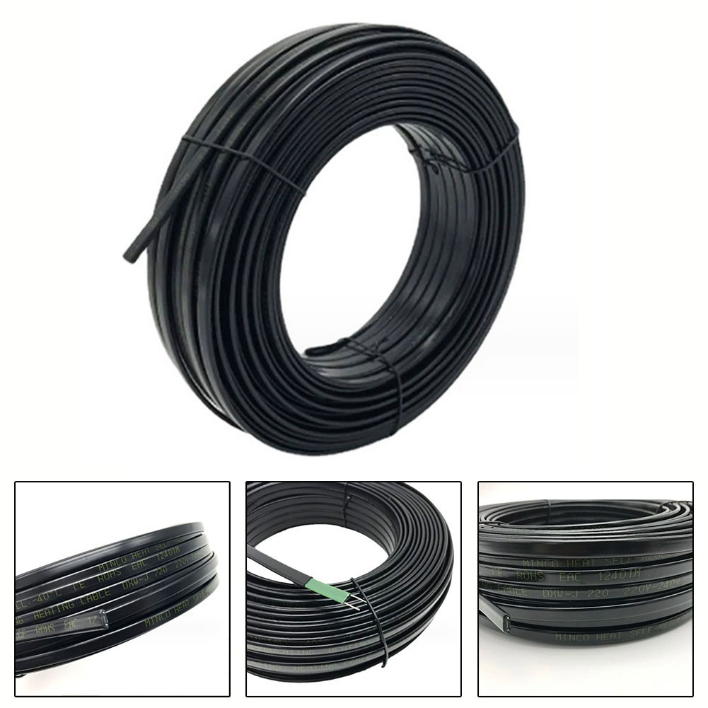 Efficient 20WM Heating Cable for Roof Deicing and Prevention of Accidents