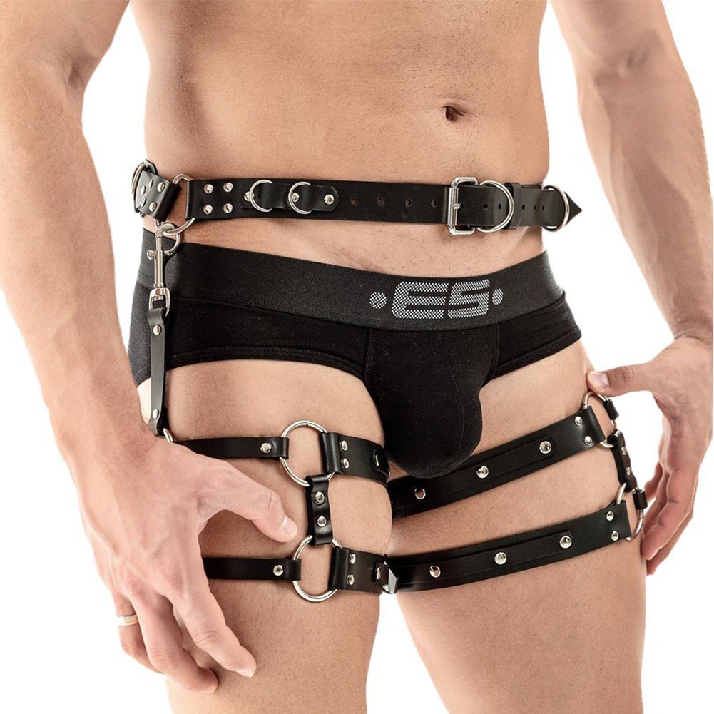 Straps Straps Night PU Autumn Brand New Thigh Garters Belt Club Winter - Picture 7 of 9