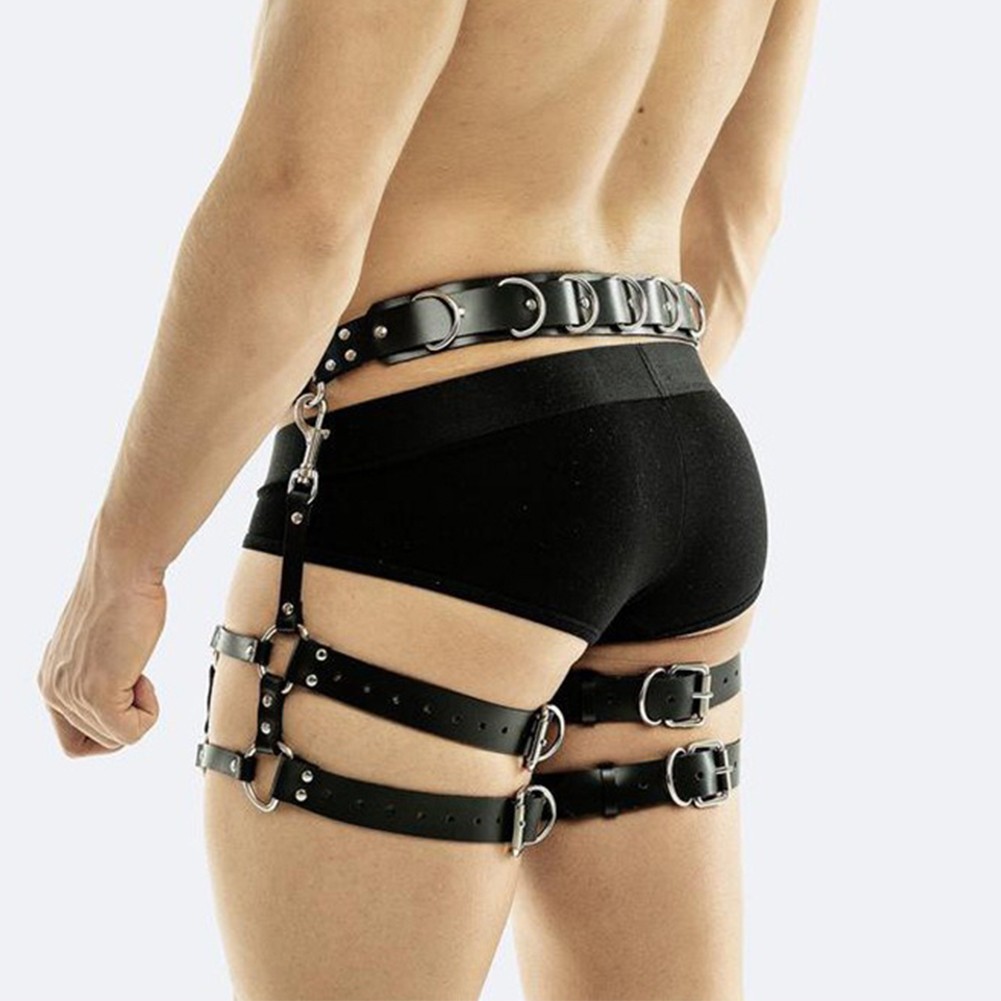 Straps Straps Night PU Autumn Brand New Thigh Garters Belt Club Winter - Picture 9 of 9