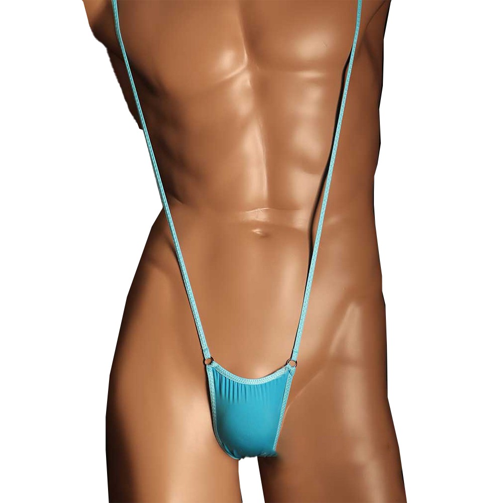String léger homme sexy pochette sous soldes vêtement taille basse soie glacée dispo