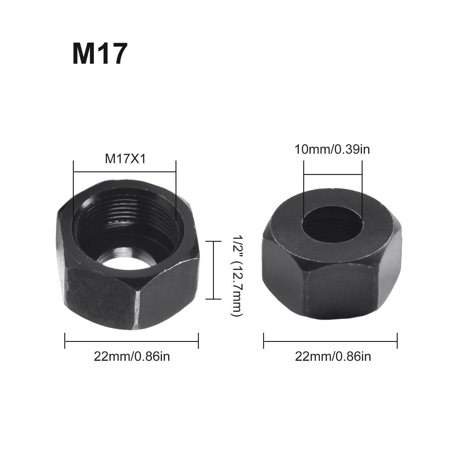 Carbide Built Collet Chuck Adapter for Woodworking Machine Accessories