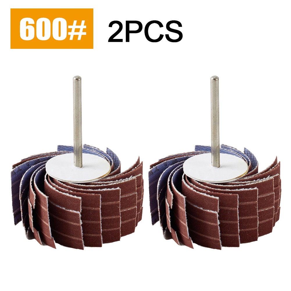 Effective Polishing Solution with Sandpaper Flap Wheel Rotary Tool Accessory