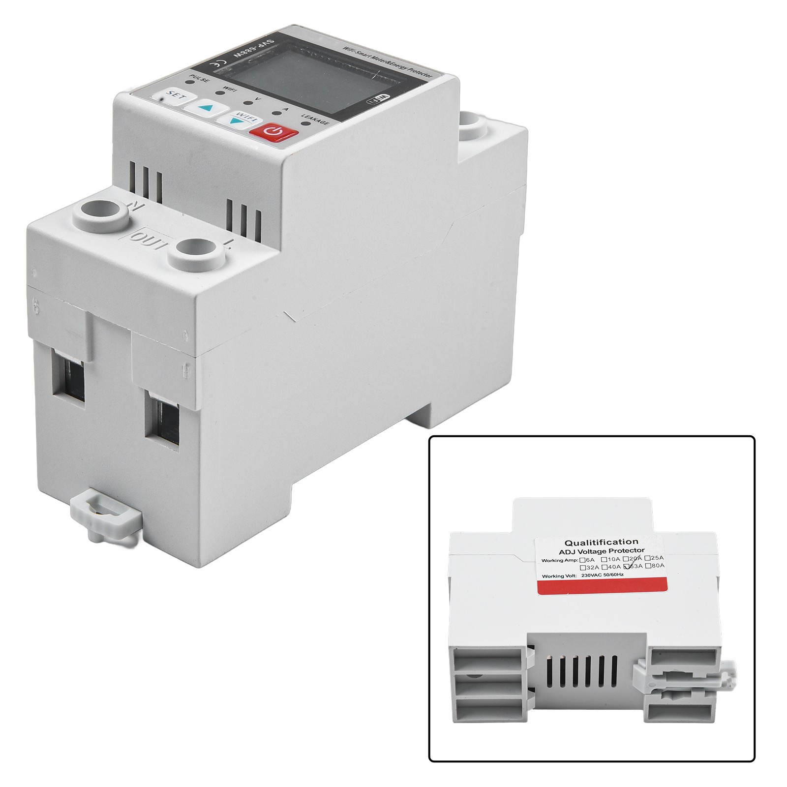 Smart WIFI Protettore Tensione Controllata con Rilevamento Perdite Supporta - Bild 31 von 34