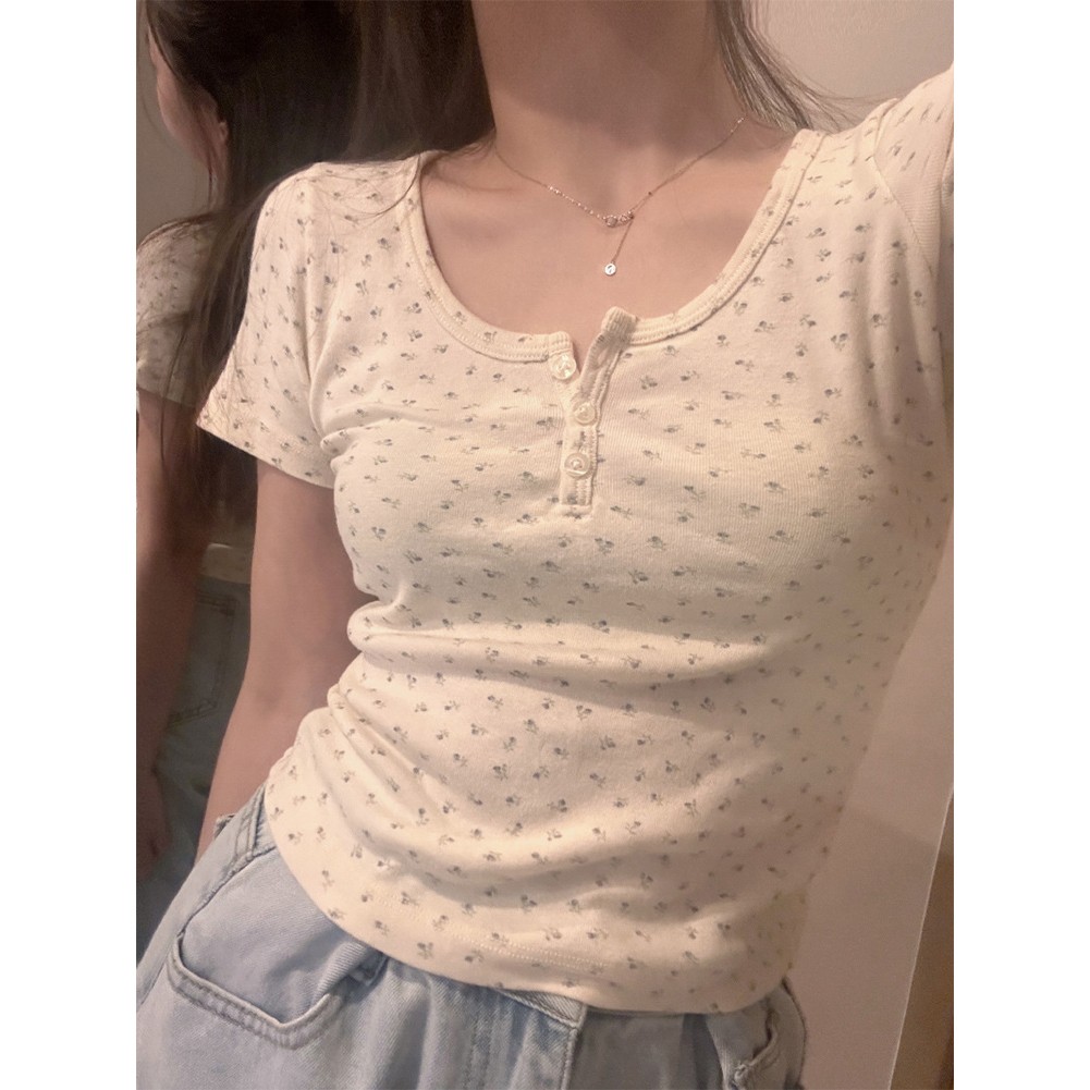 Gilet femme imprimé floral féminin coupe confortable facile à entretenir - Photo 14/19