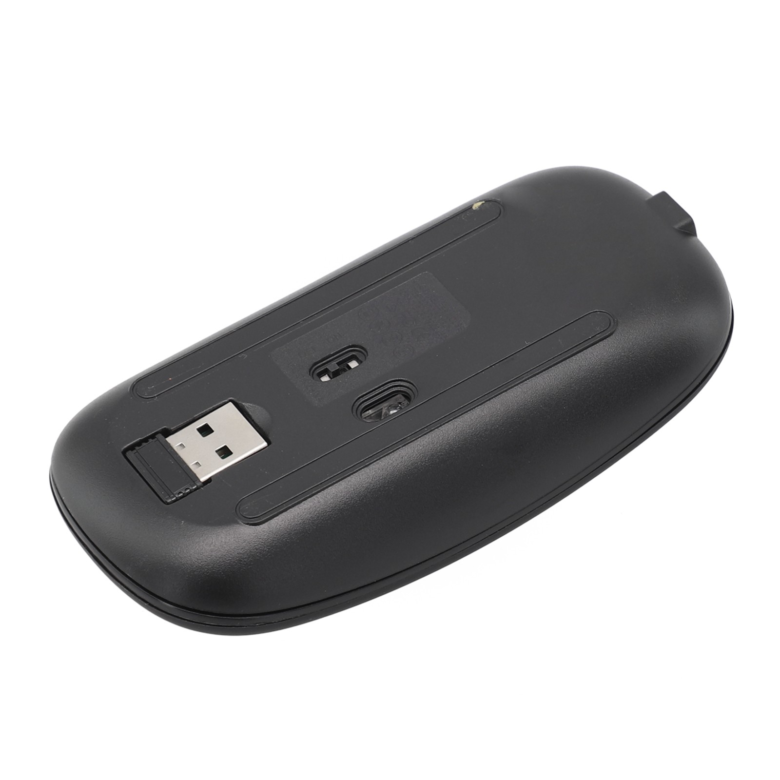 Ergonomisches Design Kabellose Maus Wiederaufladbare Leistungsanzeige Dauerhaft - Bild 19 von 24