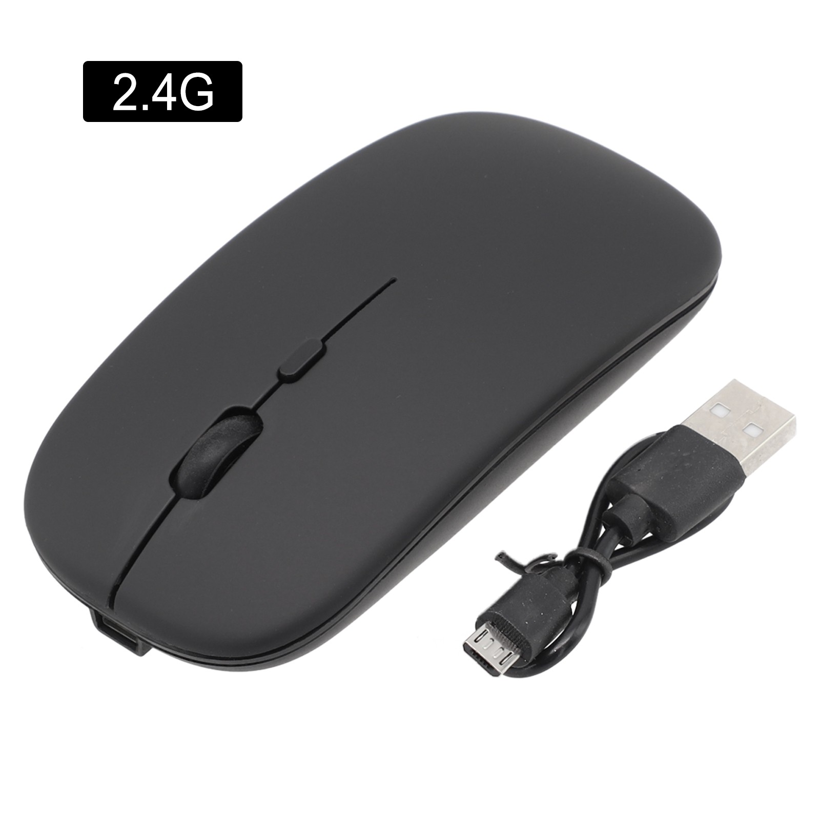 Ergonomisches Design Kabellose Maus Wiederaufladbare Leistungsanzeige Dauerhaft - Bild 21 von 24
