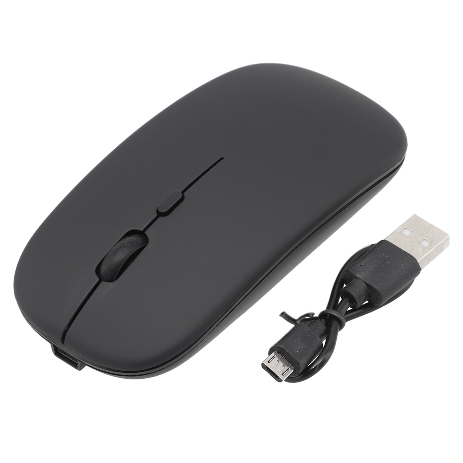 Ergonomisches Design Kabellose Maus Wiederaufladbare Leistungsanzeige Dauerhaft - Bild 17 von 24