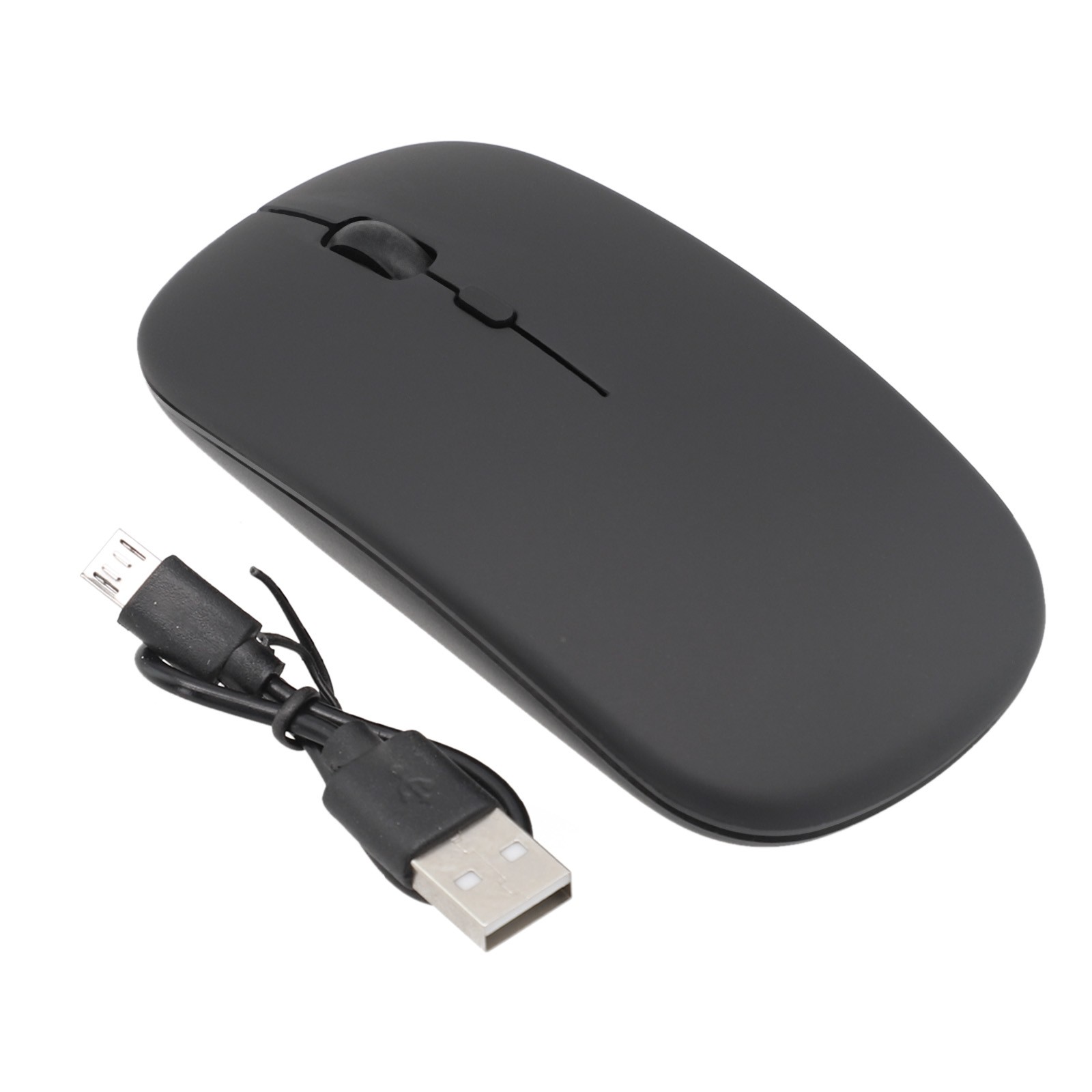 Ergonomisches Design Kabellose Maus Wiederaufladbare Leistungsanzeige Dauerhaft - Bild 16 von 24