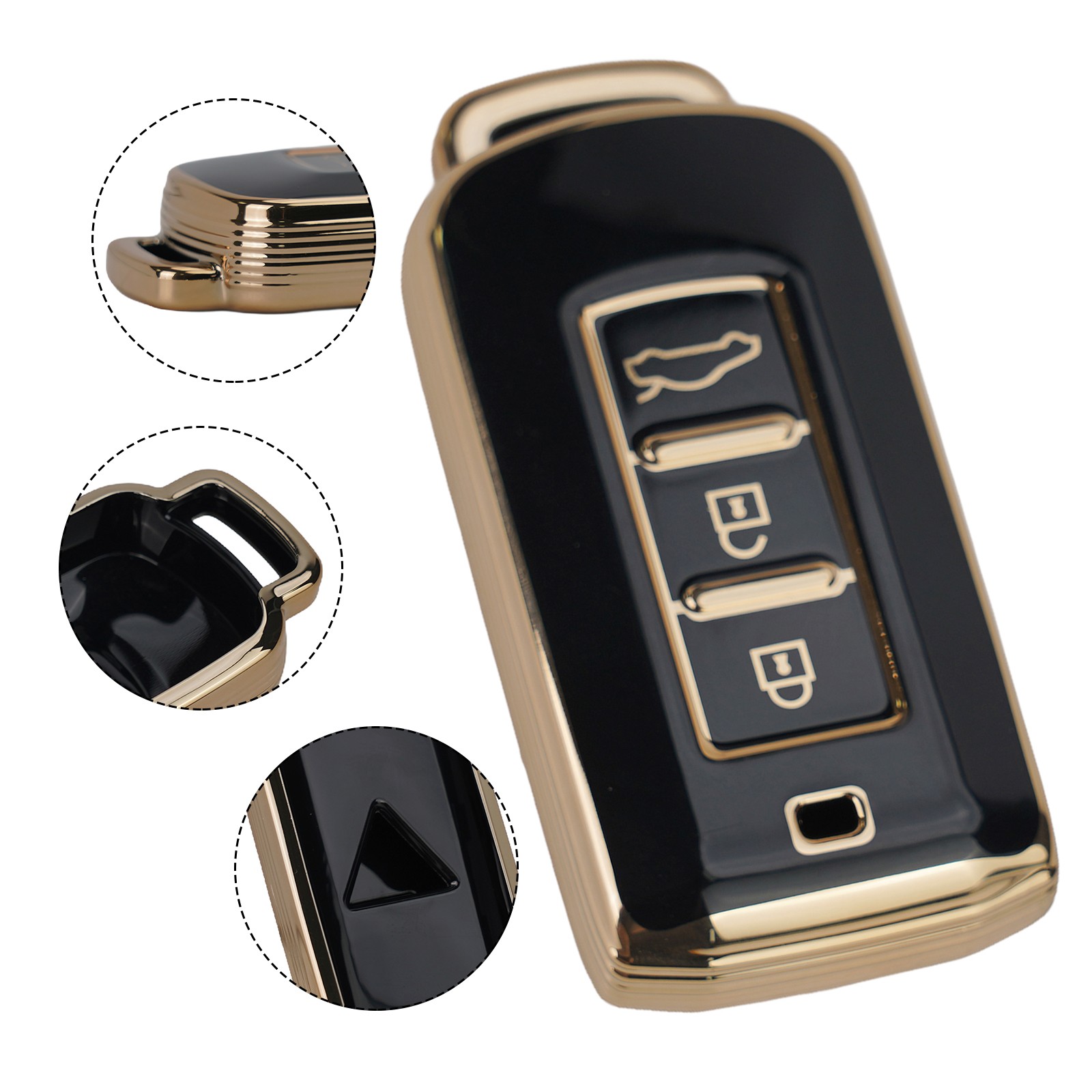 Remote Car Key Case Cover Soft Shell High Quality For Outlander Lancer Xpander