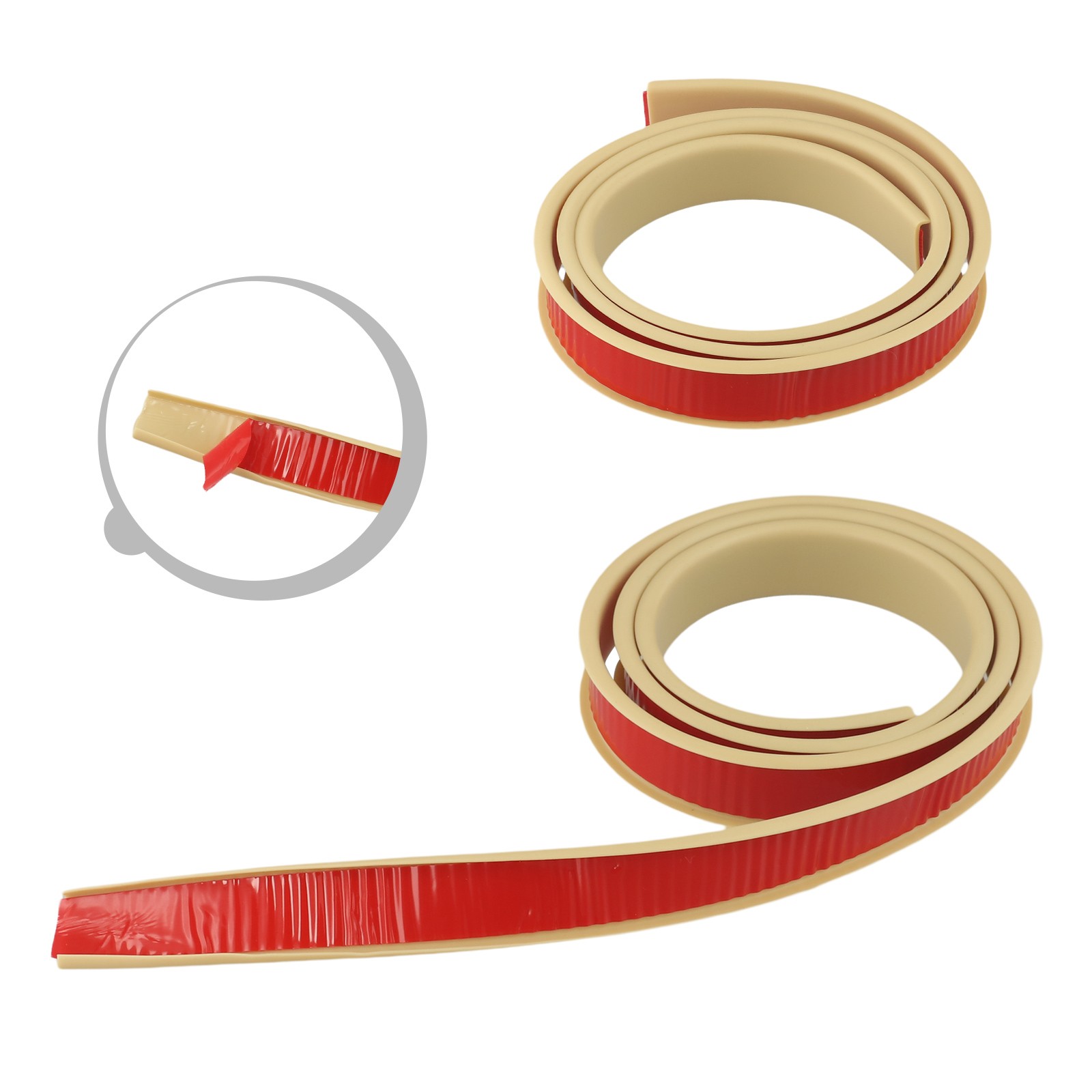 1M Adesivo Forma A U Bordatura Bordo Nastro Mobili Fascia Gomma Sigillo Strisce - Bild 44 von 61