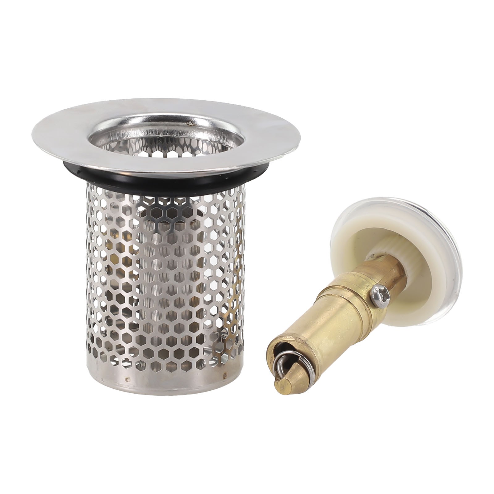 Filtro di scarico pavimento in acciaio inox premium per cucina, vasca e acqua lavandino - Foto 29 di 48