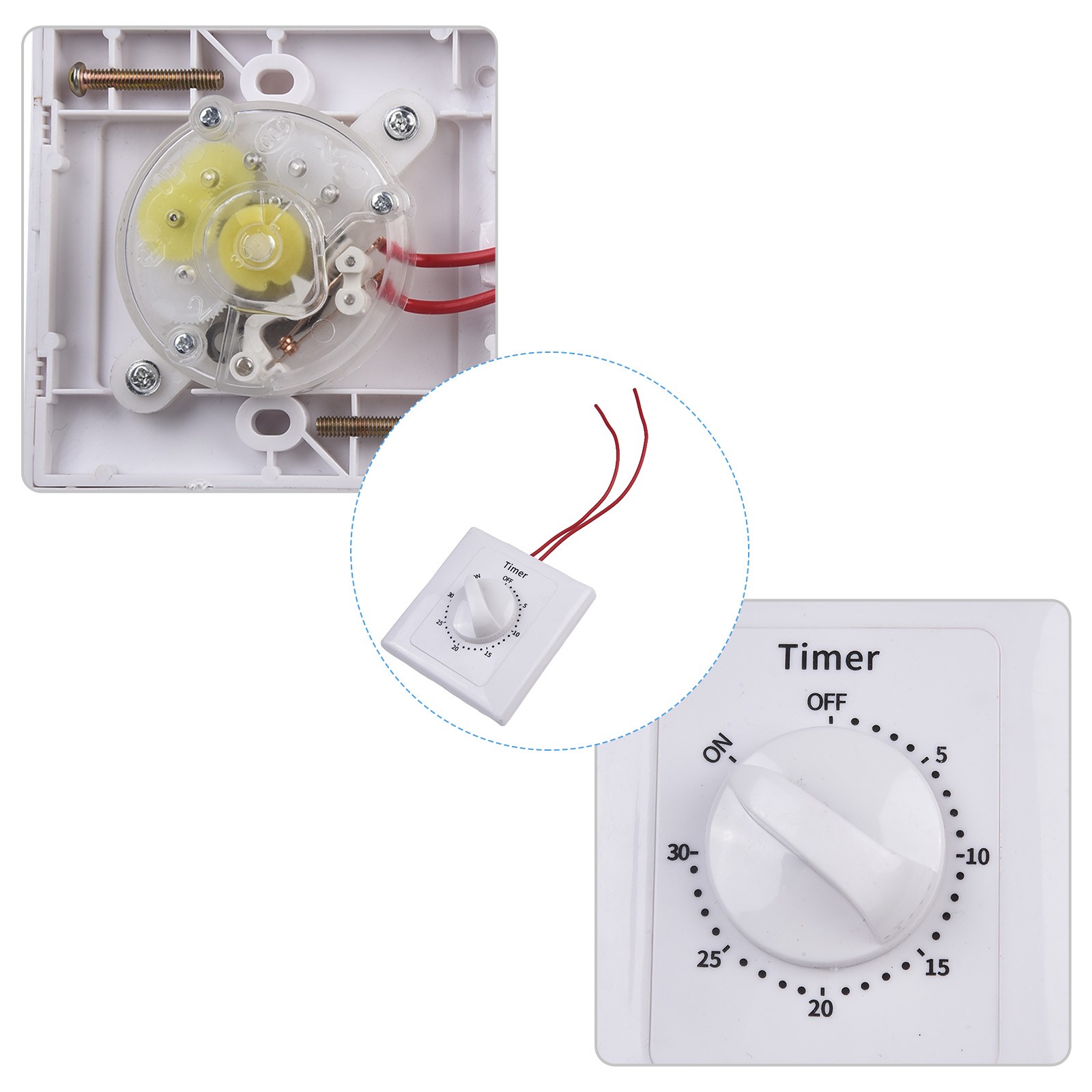 Eco Friendly Mechanical Timer Switch for Water Heaters and Air Conditioners