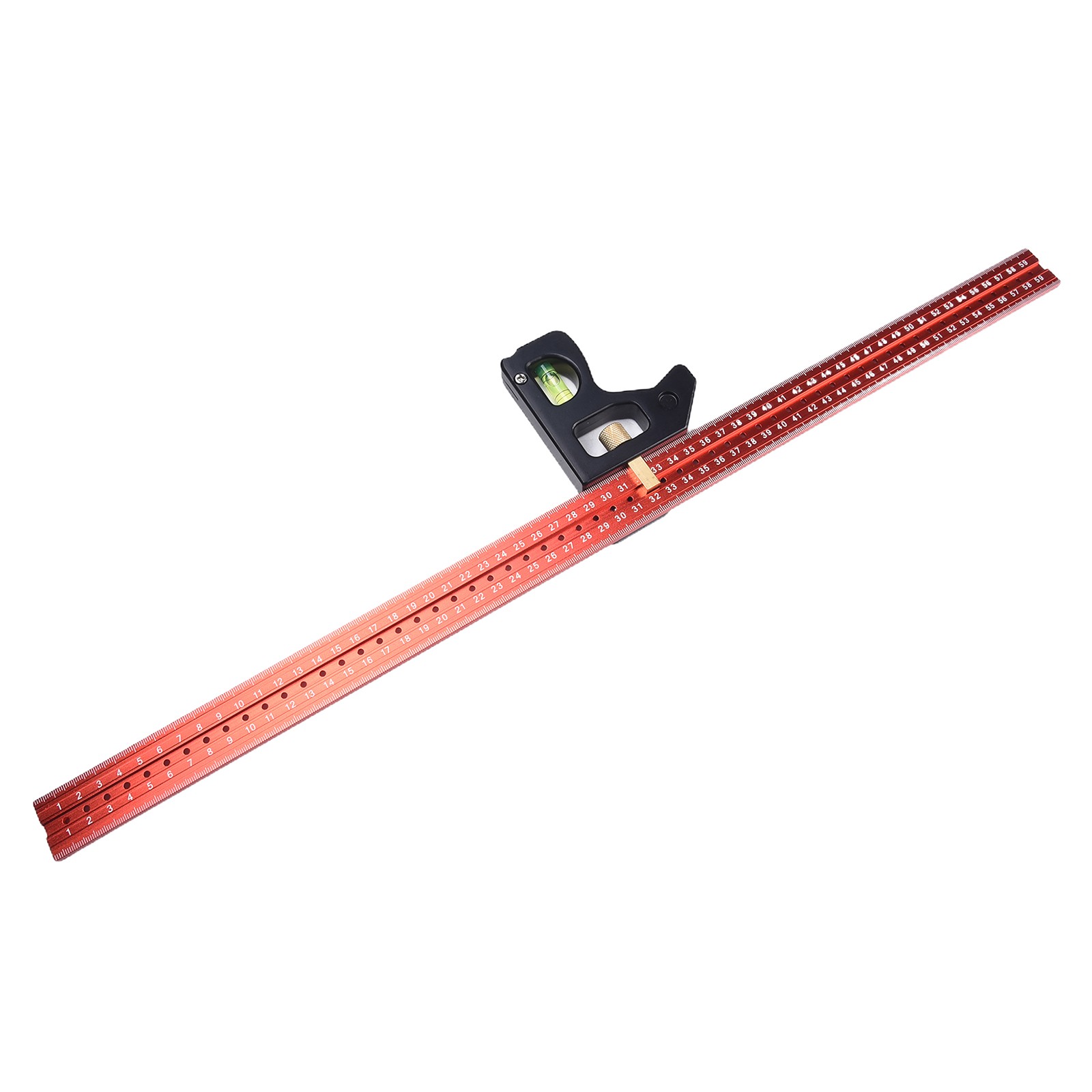 Angle Ruler Easy To Carry Easy To Store Long Portable Scale Groove Design Square - Picture 40 of 45