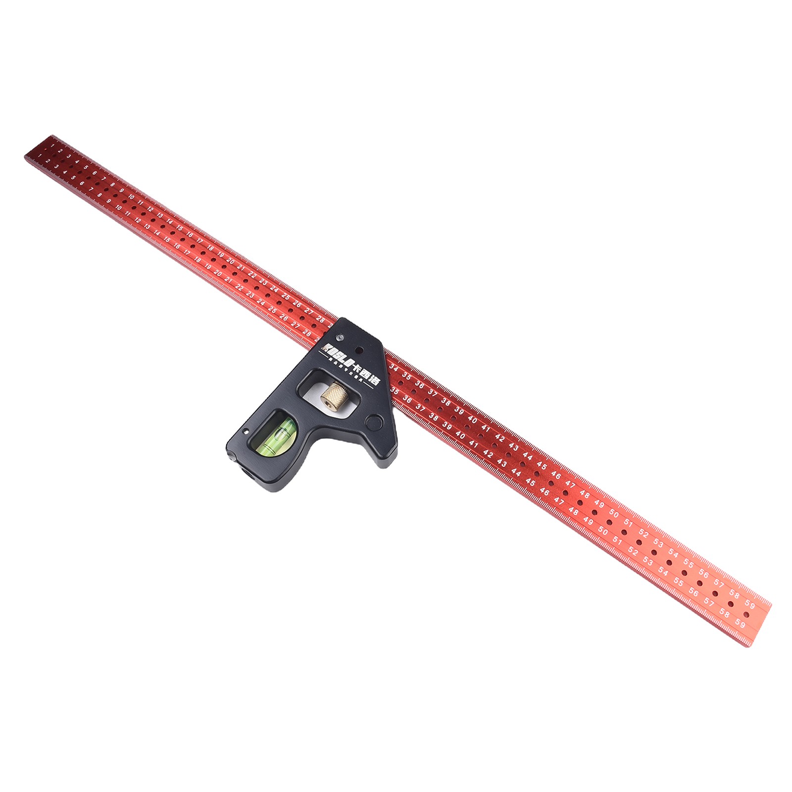 Angle Ruler Easy To Carry Easy To Store Long Portable Scale Groove Design Square - Picture 38 of 45