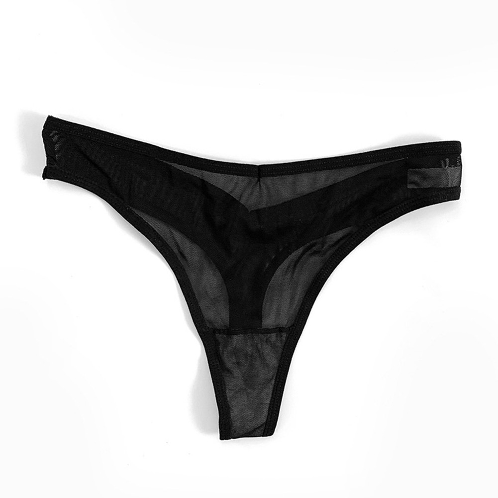 Seamless Mesh See Though Panties Women Lingerie G String Thongs Coffee - Picture 8 of 13