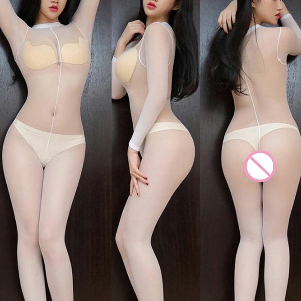Daily Night Bodystocking Damen Ganzkörper Bodystocking Ganzkörperstrümpfe - Bild 12 von 21