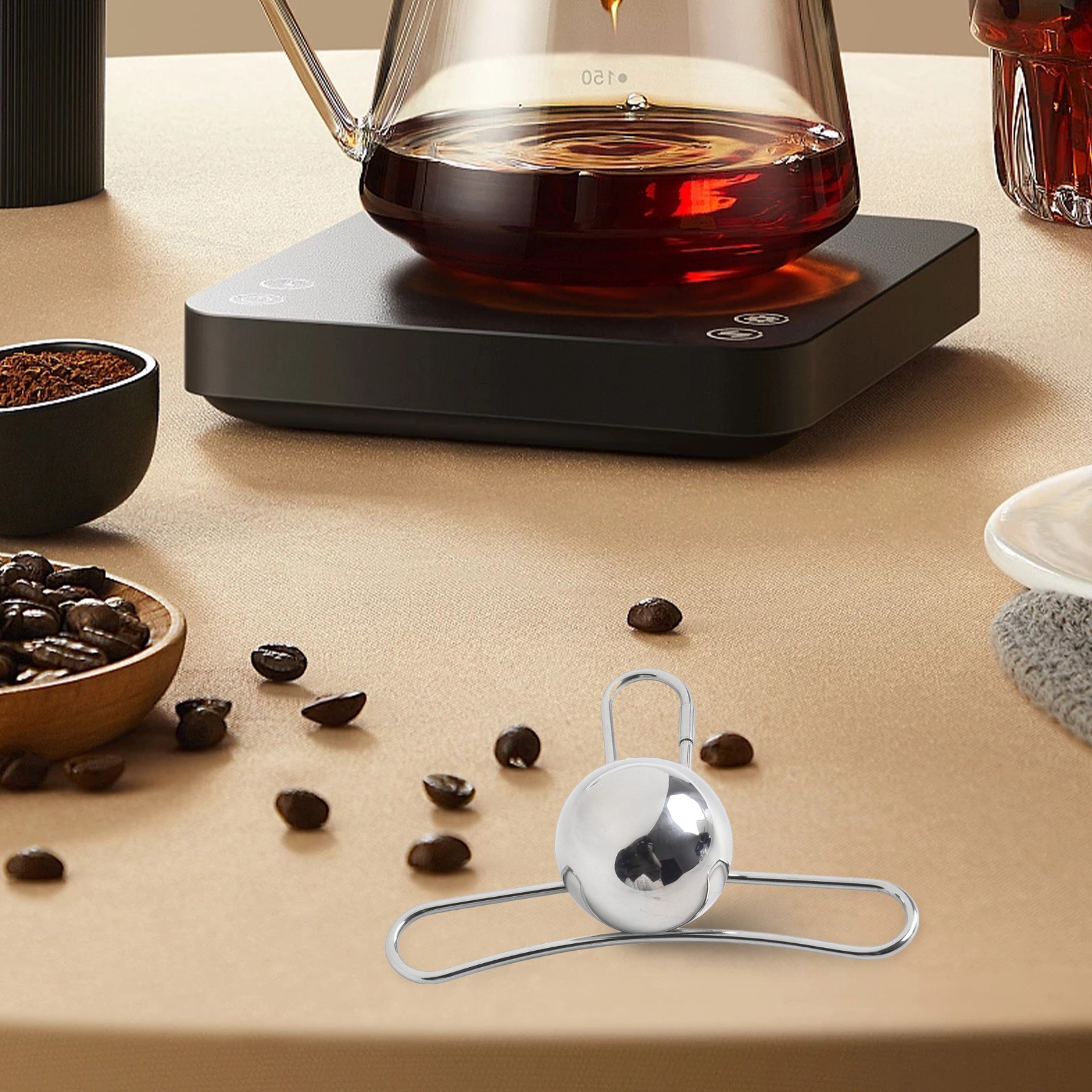 Cold Brew Coffee Perfection Edelstahl Eiskugel für verbesserten Geschmack - Bild 19 von 30