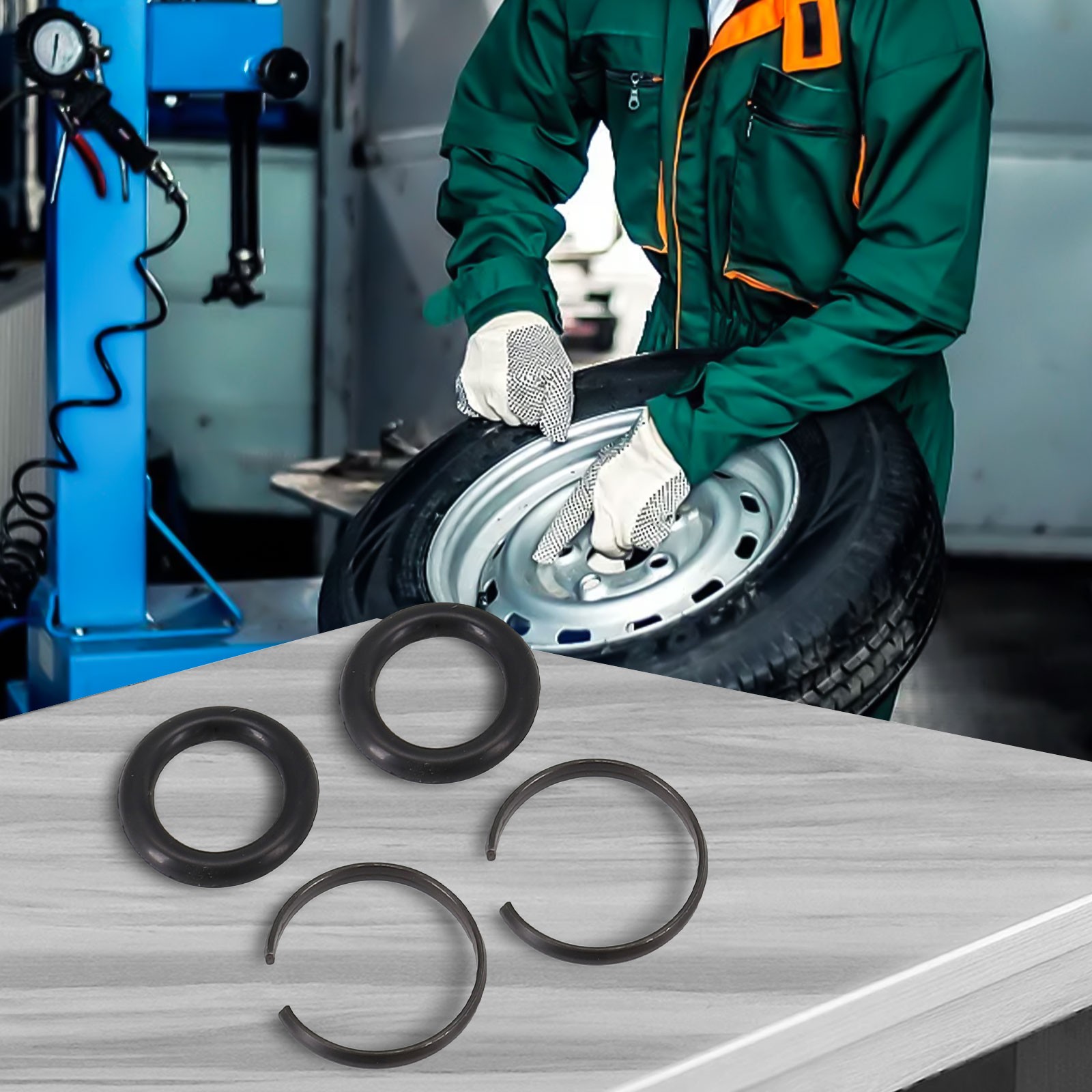 Compatible Retaining For Rings Set for 3/8 1/2 3/4 1 Square Drive Wrench Kits - Picture 37 of 49