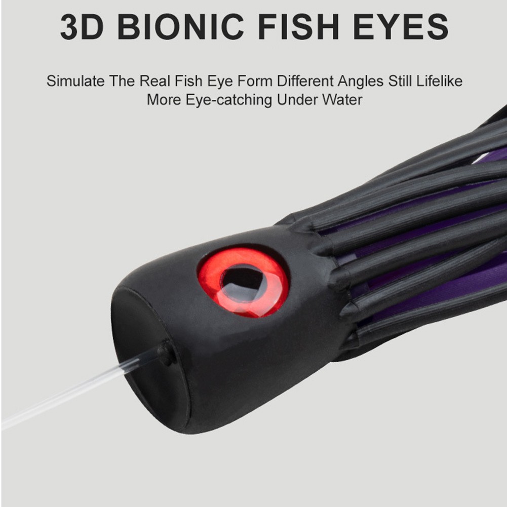 Officiel Leurre de pêche à la traîne léger et compact Feather Rig Bird pour un rangem