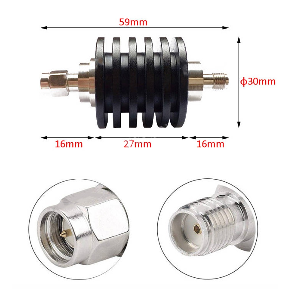 3GHz 10W JK Coaxial Attenuator for Optimal Signal Handling and Performance - Picture 19 of 76