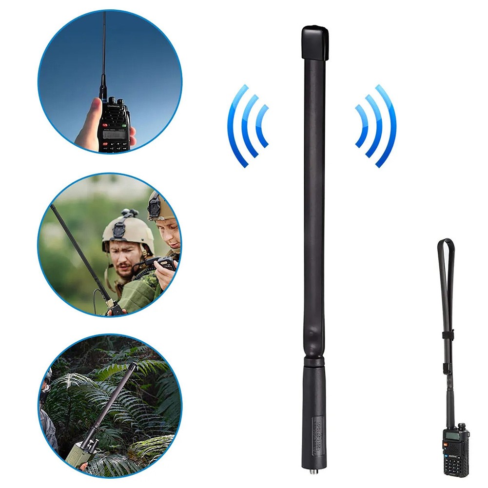 Pour SMA Antenne VHF UHF Femelle pour Activités de Plein Air avec Pour Baofeng - Photo 23/36