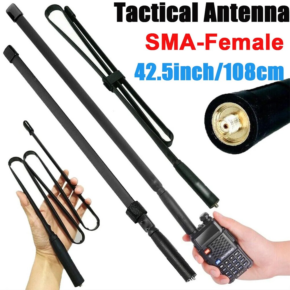 Compact For SMA Antenna for VHF/UHF Perfect for Baofeng 5R and 82 Radio Models - Picture 36 of 36
