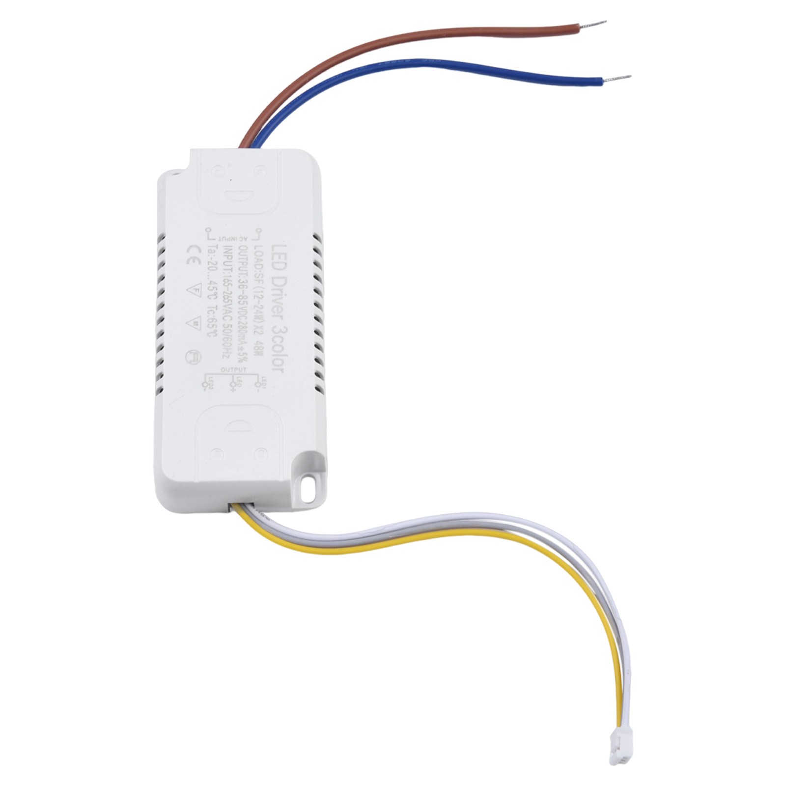 1pc LED Driver 3color Adapter LED Lighting Non-Isolating Transformer Replacement