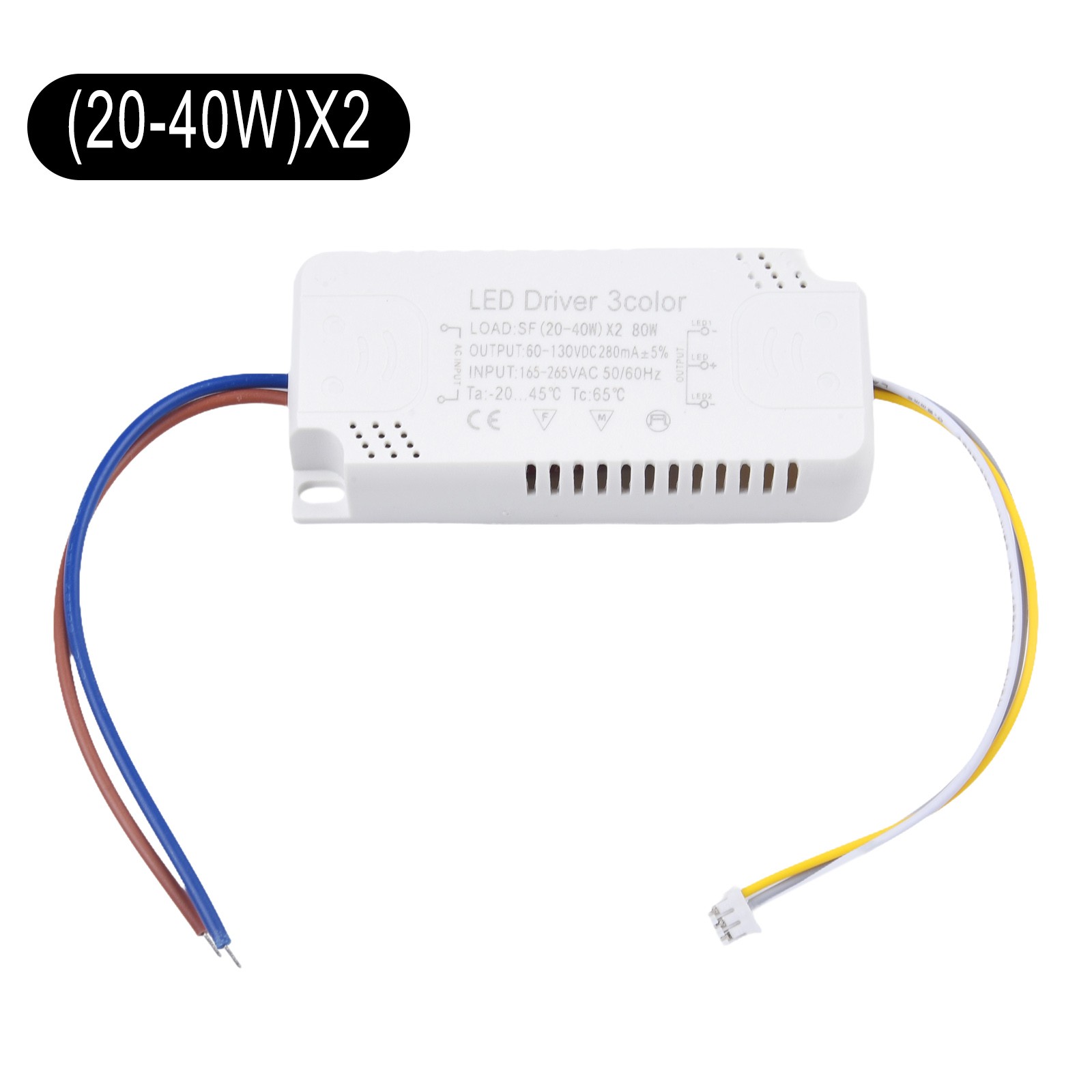 For LED Lighting Non-Isolating Transformer Replacement Driver 3 Color Adapter
