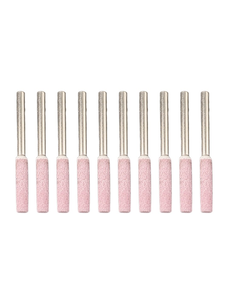 10 Pièces / Set Tronçonneuse Affiler acheter Grincement Pierre Lime Chaînes Saw Affûter