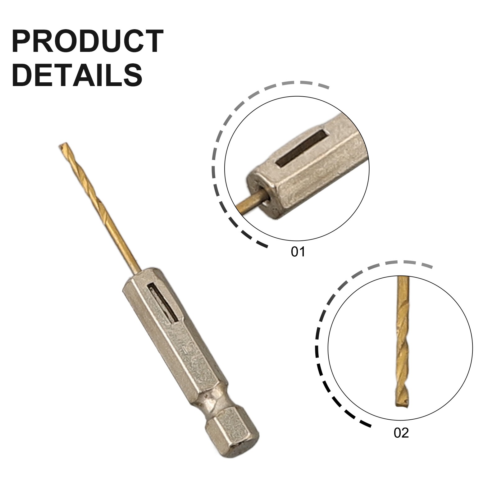 Drill Bit 5.5mm/0.22\" 6.0mm/0.24\" 6.5mm/0.26\" 1.5mm/0.06\" 13 Different