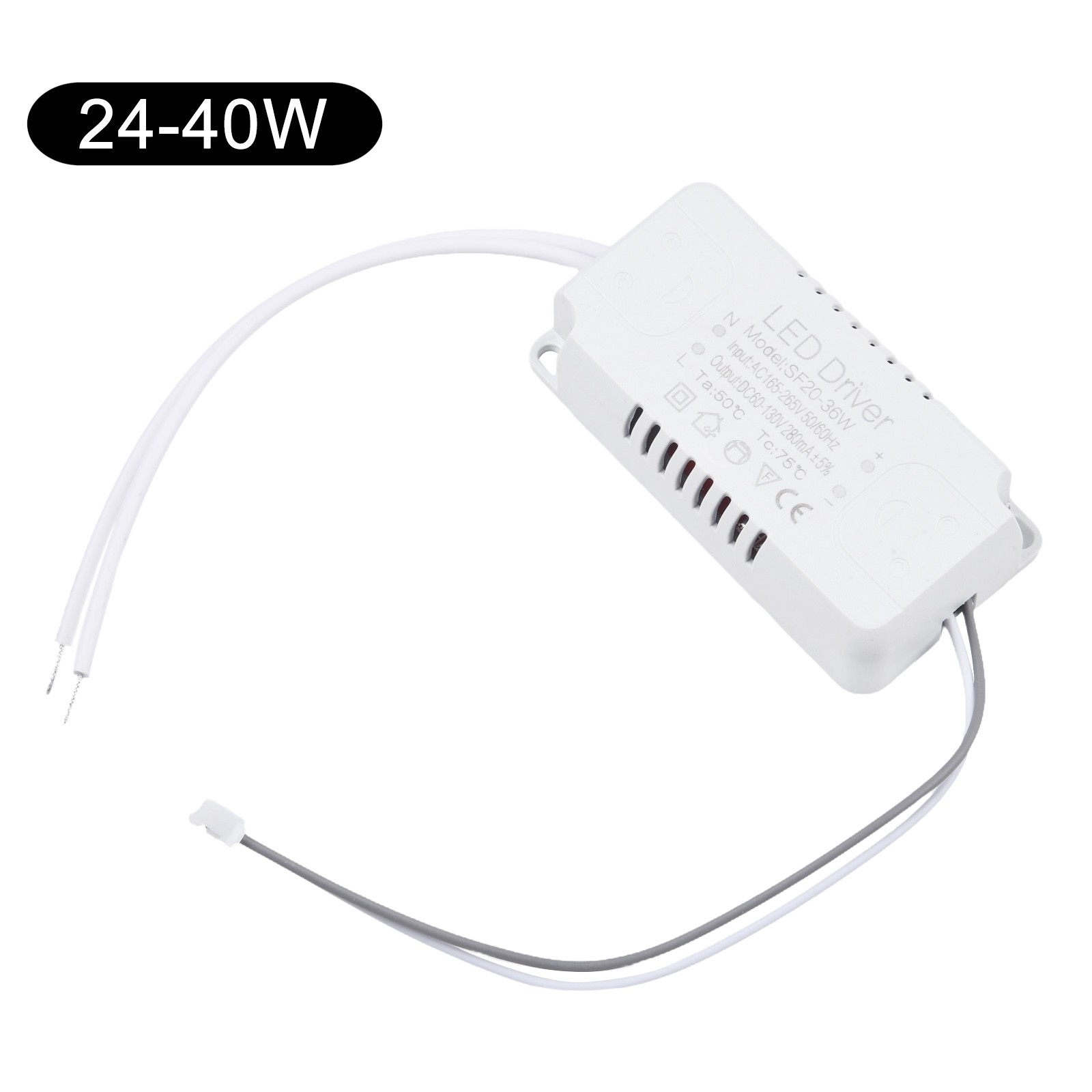 LEDTreiber Adapter 240-300mA 40-60W 60-80W Flächenleuchte Für LED-Beleuchtung - Bild 2 von 38