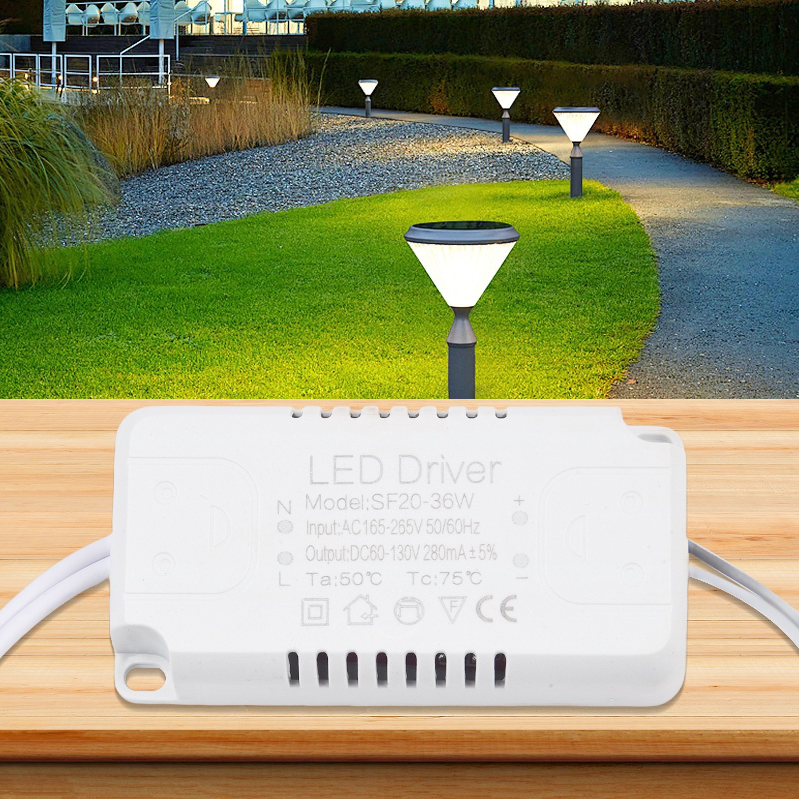 LEDTreiber Adapter 240-300mA 40-60W 60-80W Flächenleuchte Für LED-Beleuchtung - Bild 6 von 38