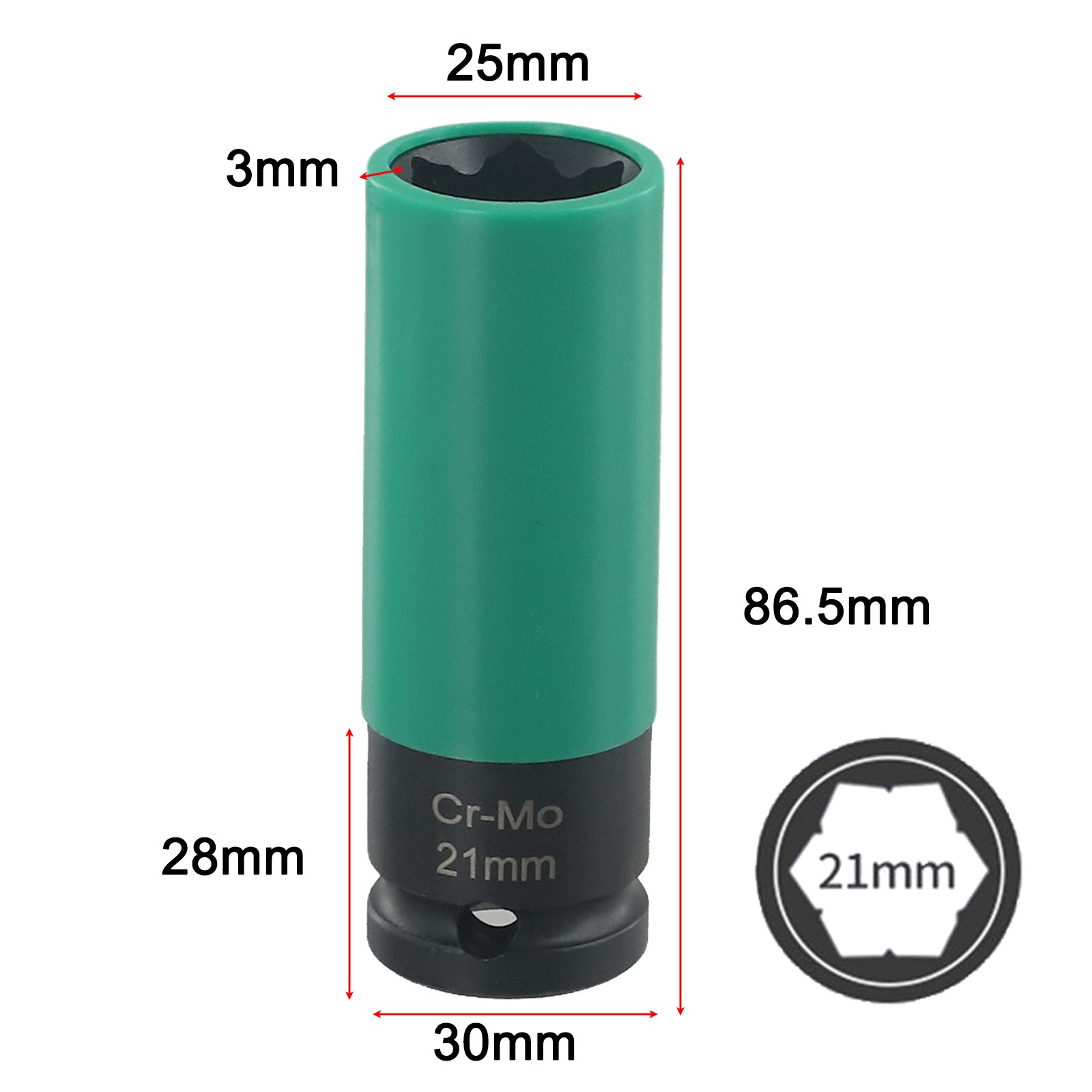 Lug Nut Removal Steckschlüssel für Mercedes für Benz S Serie 17mm/21mm - Bild 37 von 48