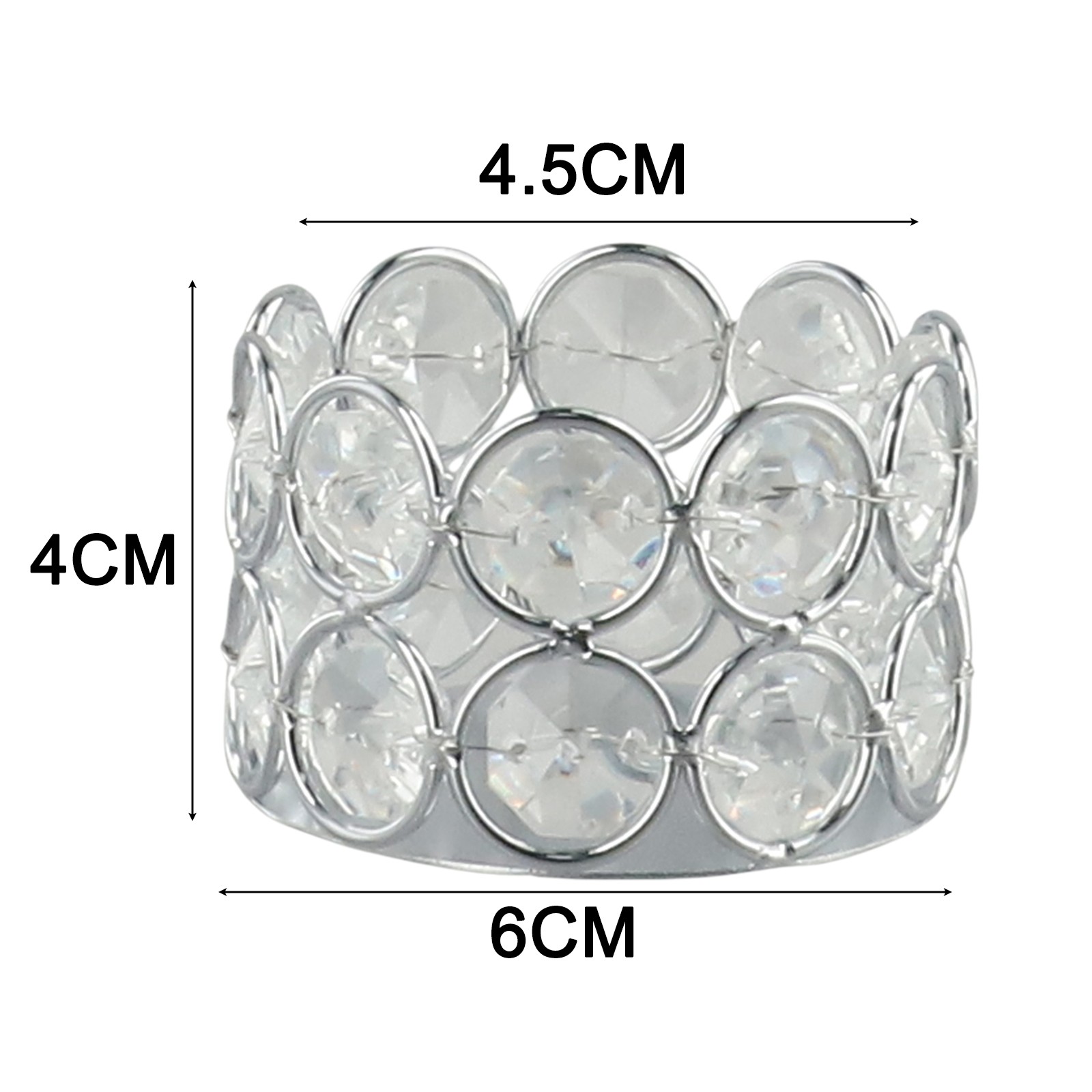 Opulent Iron and Glass Tealight Candle Holders for Wedding Venue Decor - Picture 40 of 48