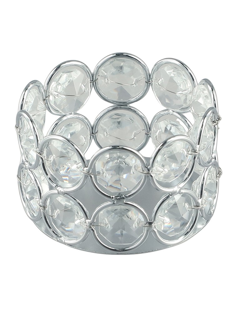 Opulent Iron and Glass Tealight Candle Holders for Wedding Venue Decor - Picture 47 of 48
