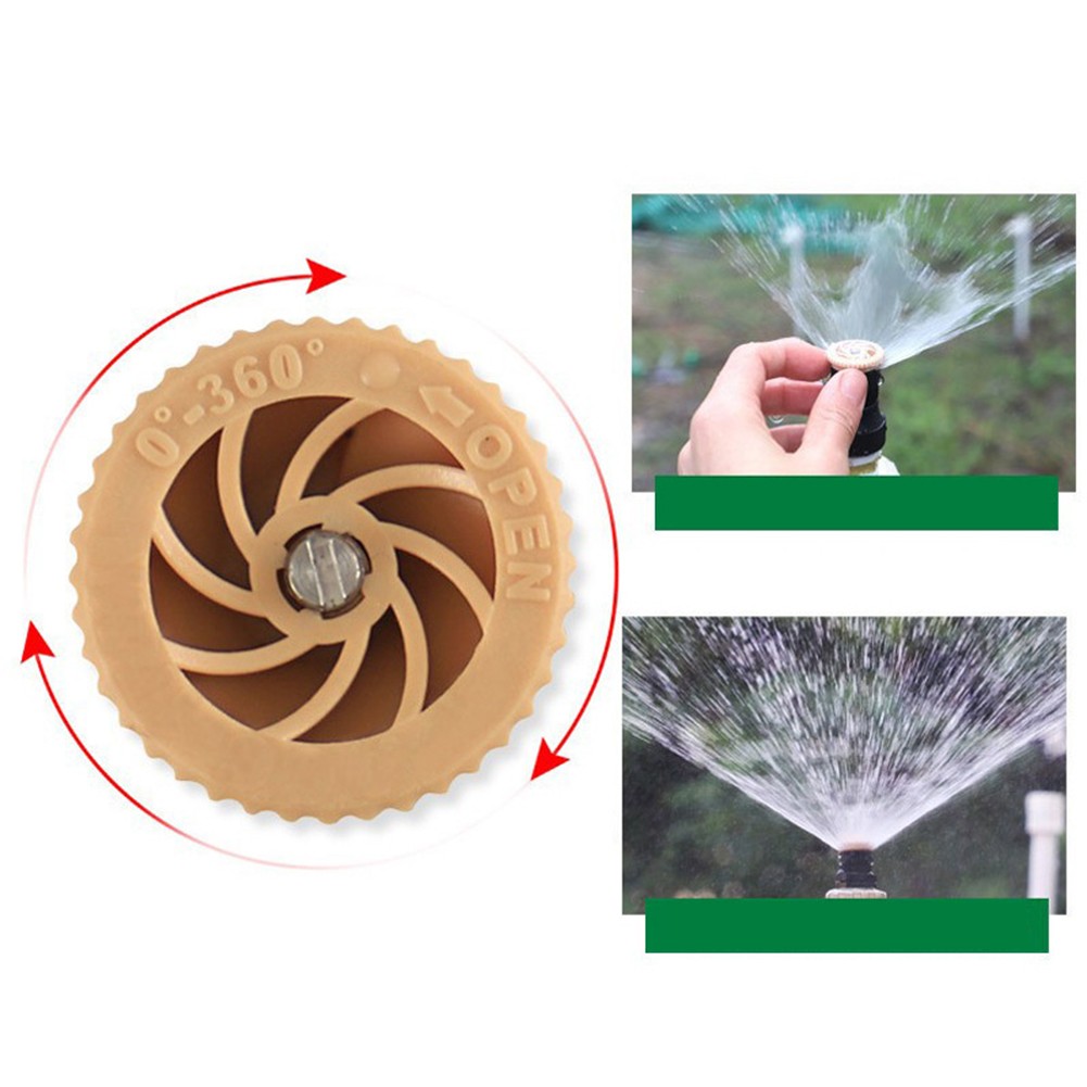 Multi Adjustable Garden Sprinkler with Degree Rotation for Wide Coverage