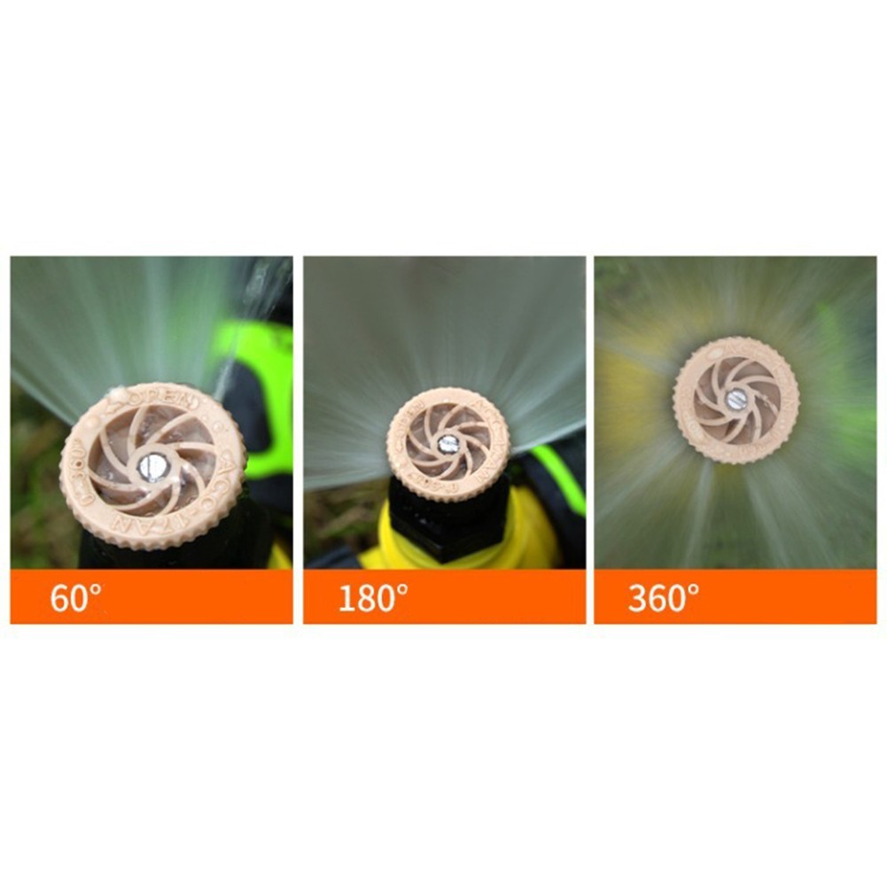 Multi Adjustable Garden Sprinkler with Degree Rotation for Wide Coverage
