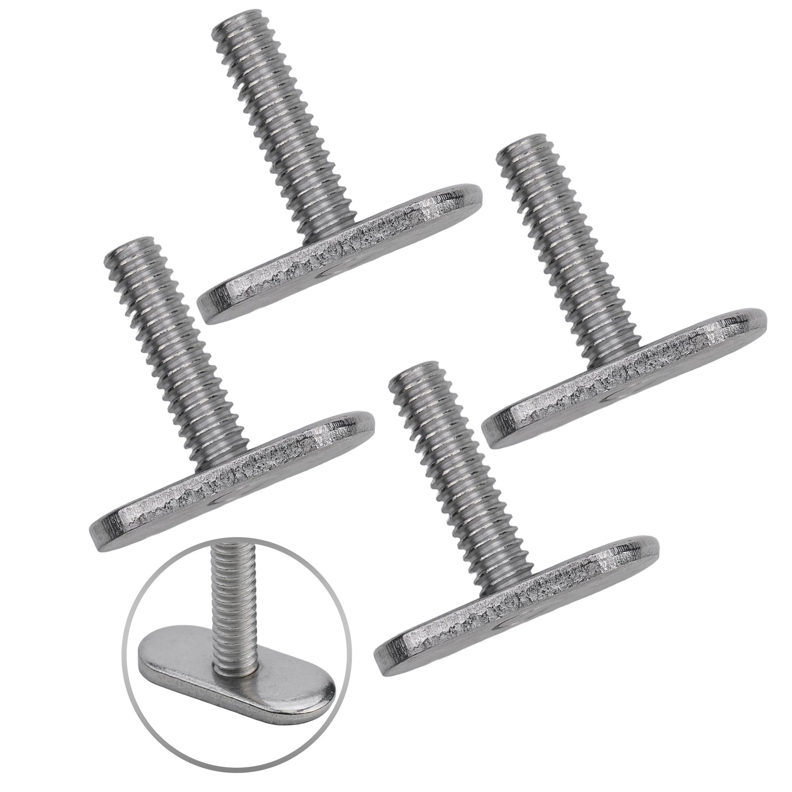 Kit de boulons de montage accessoire pour kayaks petits bateaux en ligne acier inoxydable