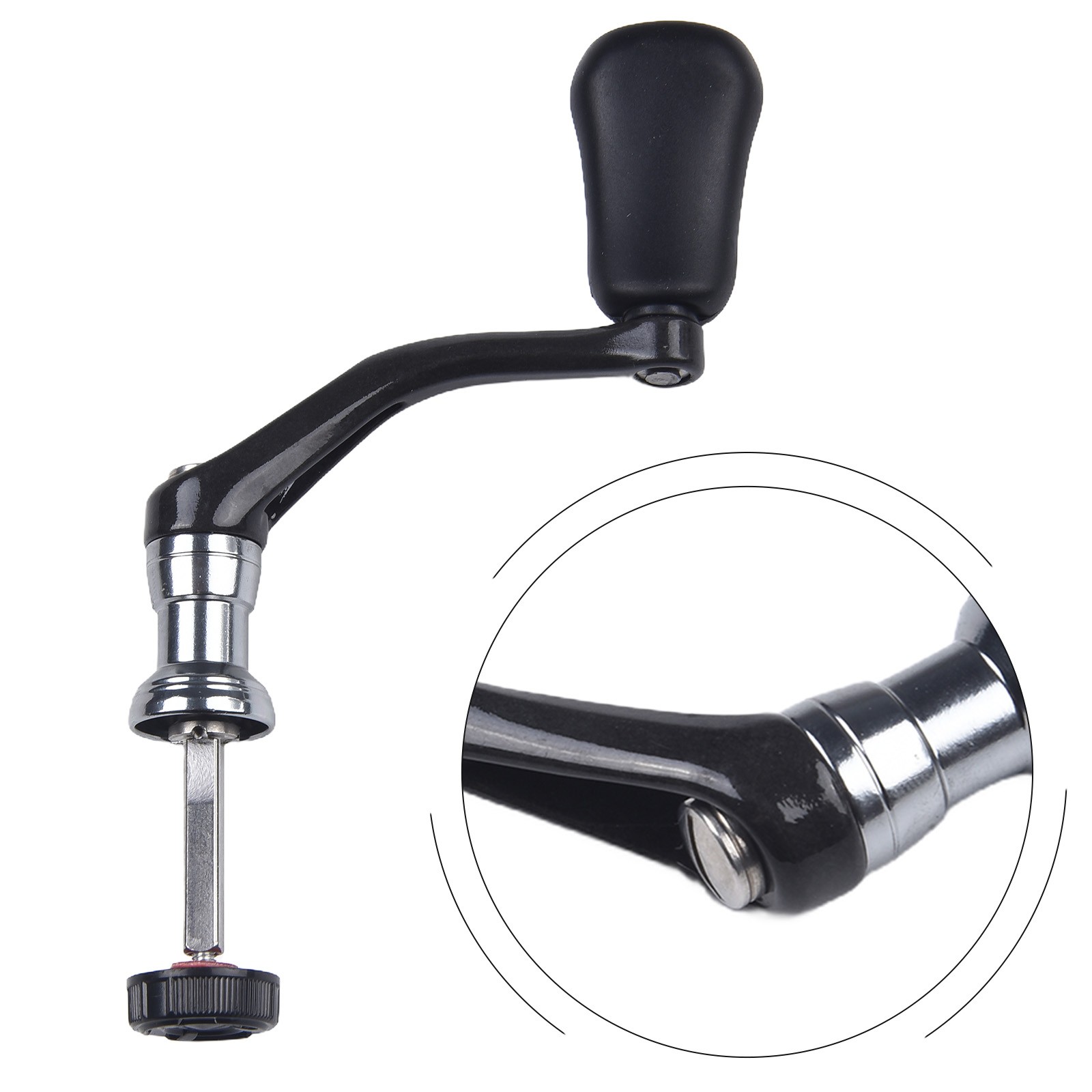 Reel Handle Fishing Reel Parts Fishing For 1000-4000 Four/six Handle Reel - Picture 26 of 37