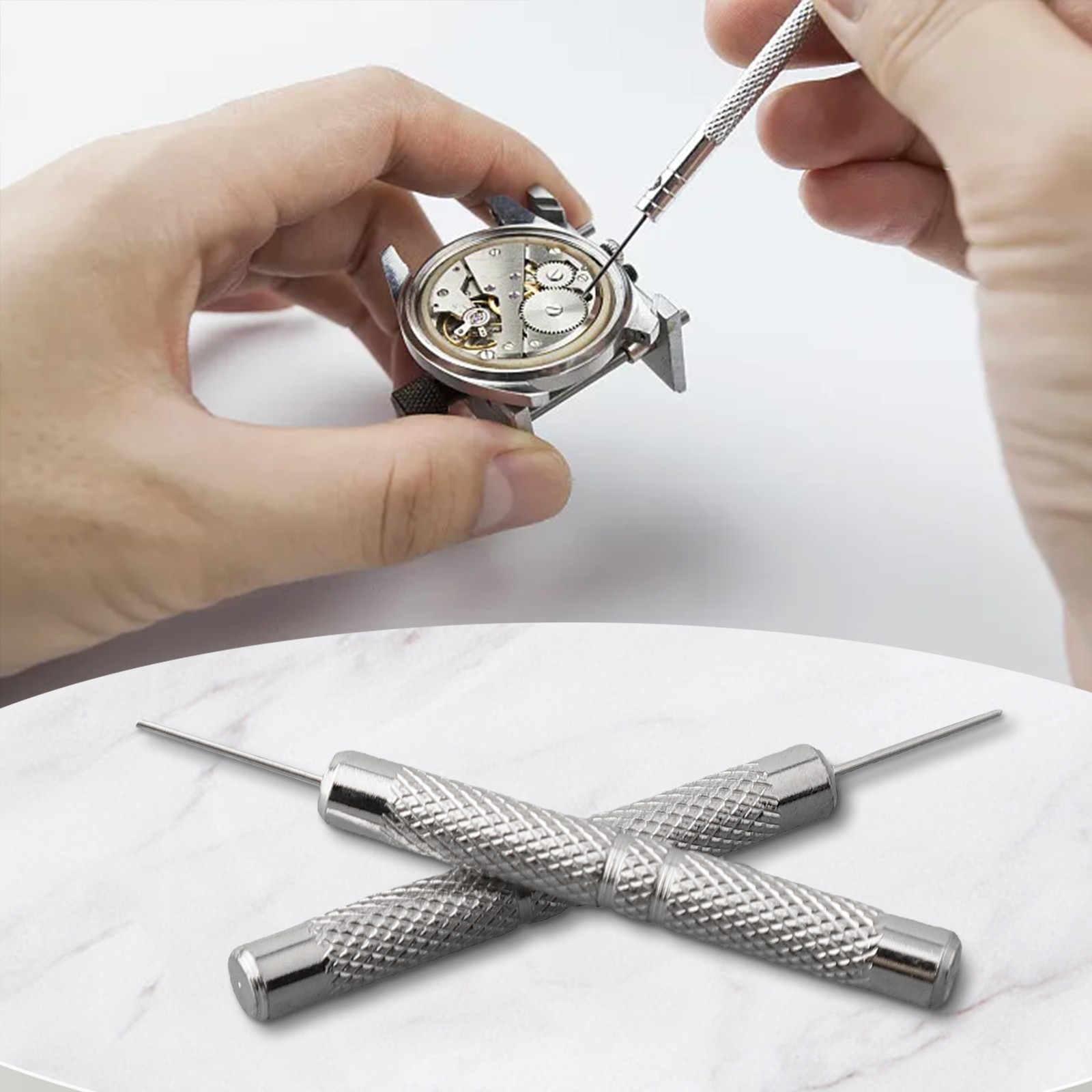 Uhrenarmband Edelstahl Uhr Putzen HAGERTY Stainless Steel Cloth