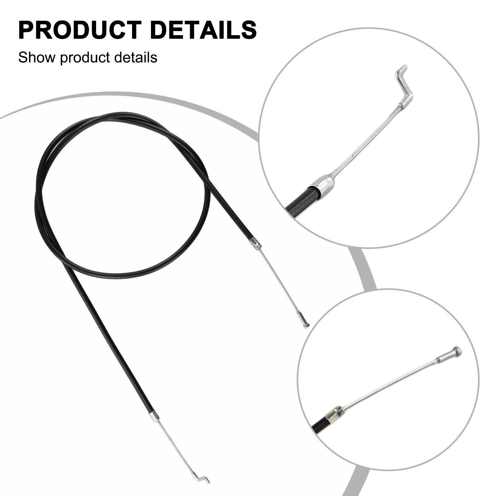 Rasenmäherteile Gaskabel FS90 FS110 FS130 Langlebig Und Zuverlässig - Picture 2 of 12