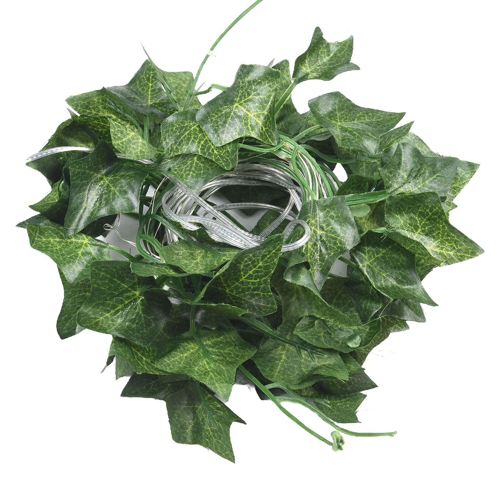 Illuminate Your Yard with Artificial Solar Vine String Lights and Ivy Leaf - Picture 18 of 24