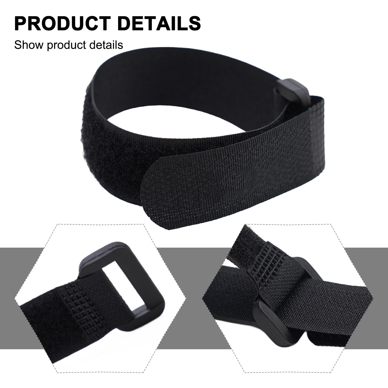 1X Bicycle/mountain Bike Multifunctional Fastener Cable Nylon Strap Binding Belt