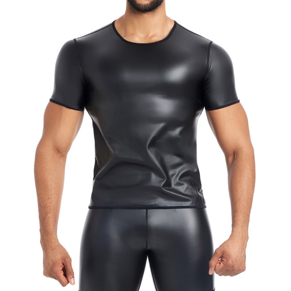 Comfy Fashion Men Top Waist Trainer Blouse Winter Body Shapers Crew Neck - Picture 13 of 76
