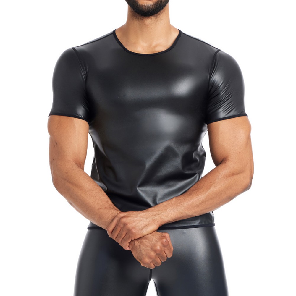 Comfy Fashion Men Top Waist Trainer Blouse Winter Body Shapers Crew Neck - Picture 17 of 76