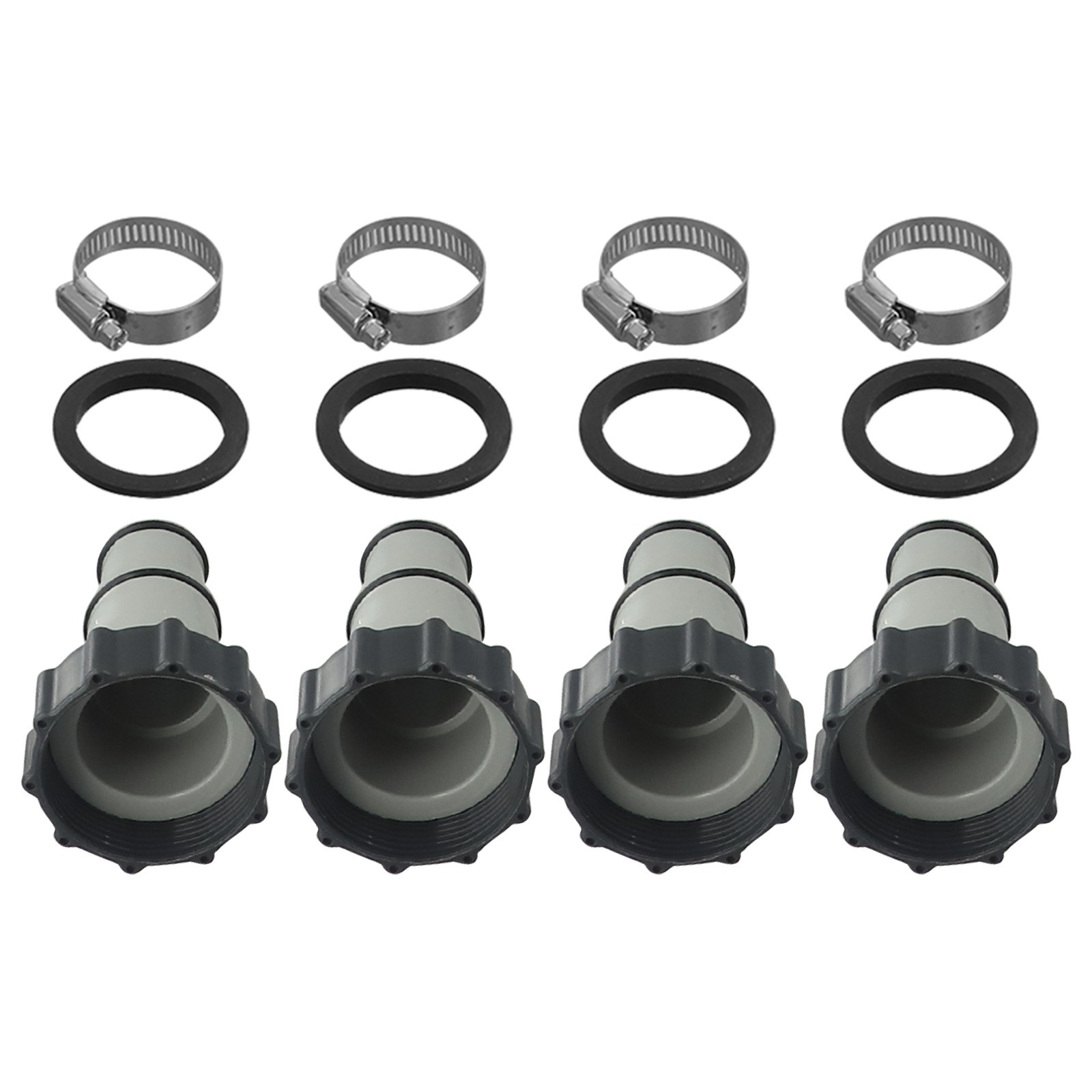 Threaded to Clamp Style Hose Adapter for Intex Pool with 1.5 and 1.25-Inch Hoses - Picture 46 of 48
