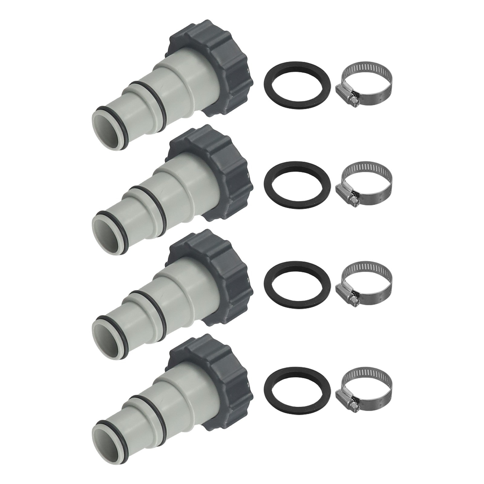 Threaded to Clamp Style Hose Adapter for Intex Pool with 1.5 and 1.25-Inch Hoses - Picture 48 of 48