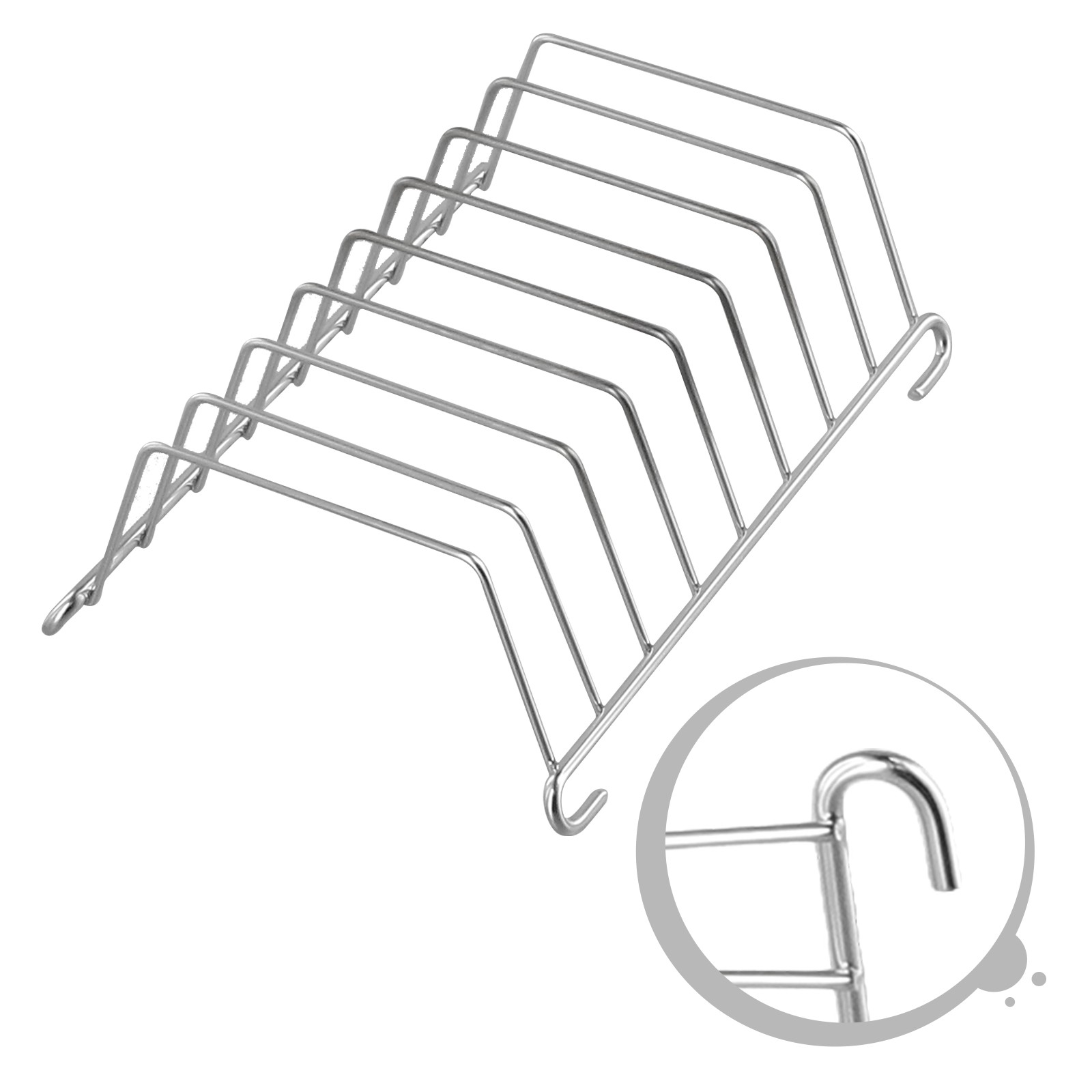 Stainless Steel Toast Rack for Slice Display and Air Fryer Accessories - Bild 24 von 35