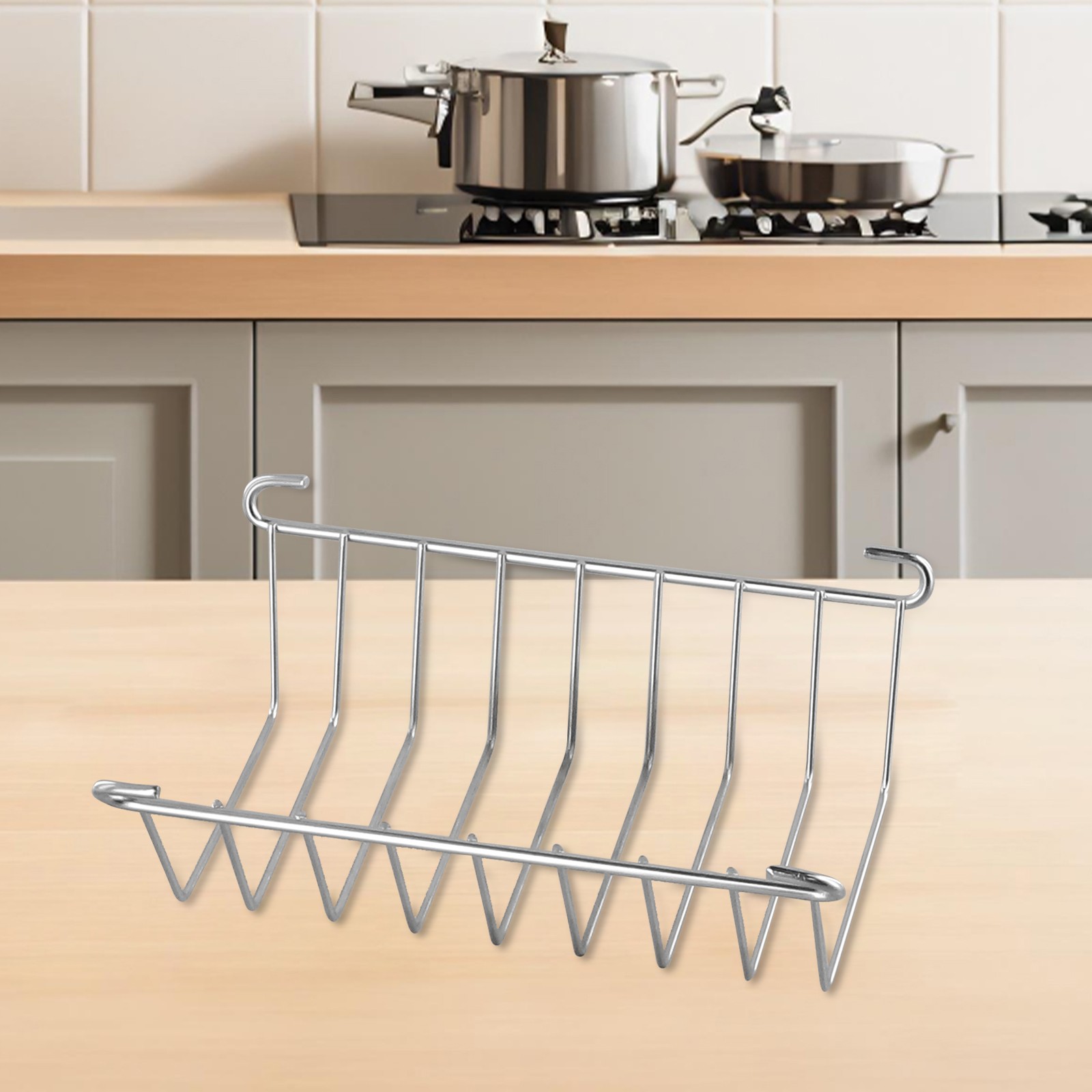 Stainless Steel Toast Rack for Slice Display and Air Fryer Accessories - Bild 30 von 35